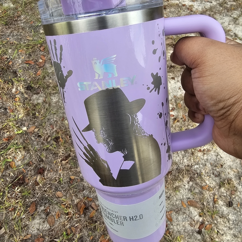 Pastel Freddy Kruger Laser Engraved Stanley The Nightmare on Elm Street